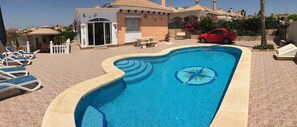 Pool - Fantastic holiday in the land of the sun, in a lovely Villa with pool. (San Fulgencio)