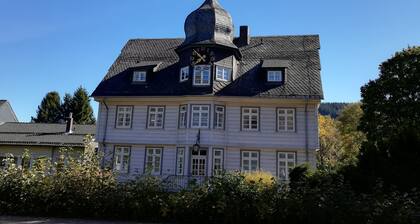 Familienfreundl, ruhig gelegene Fewo fĂŒr 4+Hund mit Blick ins GrĂŒne am Bocksberg