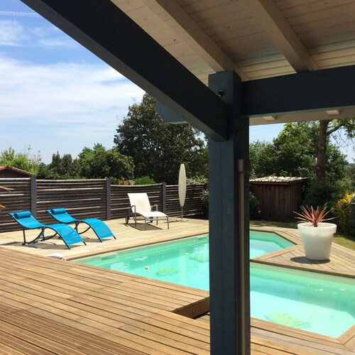 Villa avec piscine au centre de SOORTS-HOSSEGOR