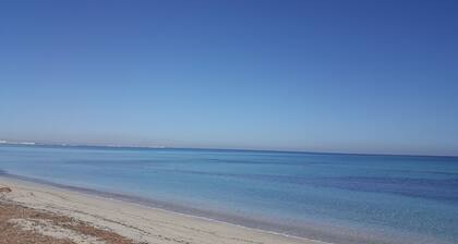 appartement vu sur mer turquoise