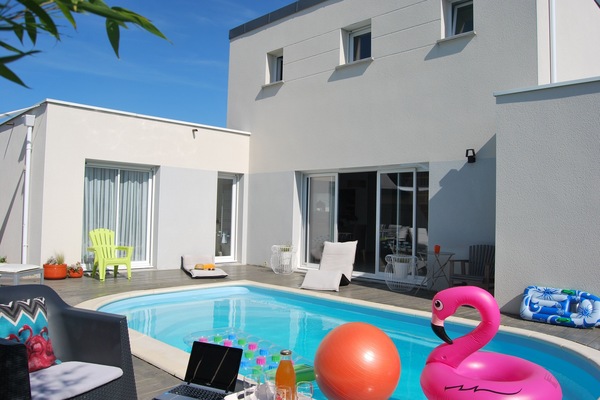 private heated pool
