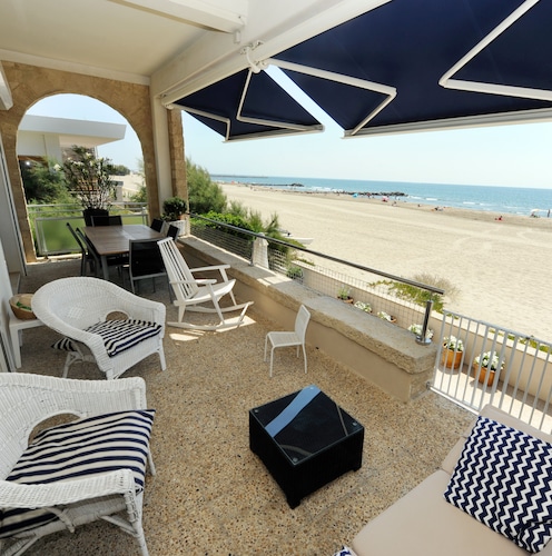 Vermietung palavas-carnonmaison am strand