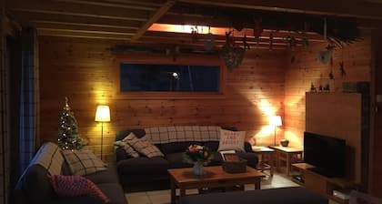 Gérardmer-Xonrupt, Chalet les Pins 2-14 pp, 5 habitaciones, sur, wifi, sauna, billar, vista de 360 °