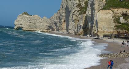 La Flore Marine, Lovely cottage 330 m from the sea and 6 km from Étretat!