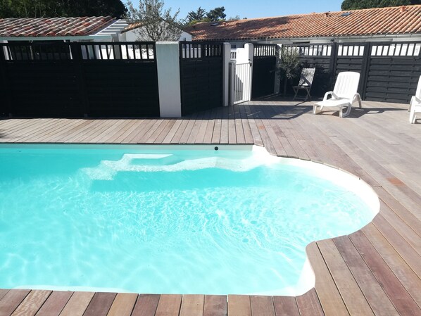 Una piscina climatizada