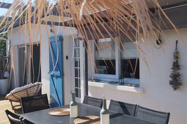 Terrasse cote jardin