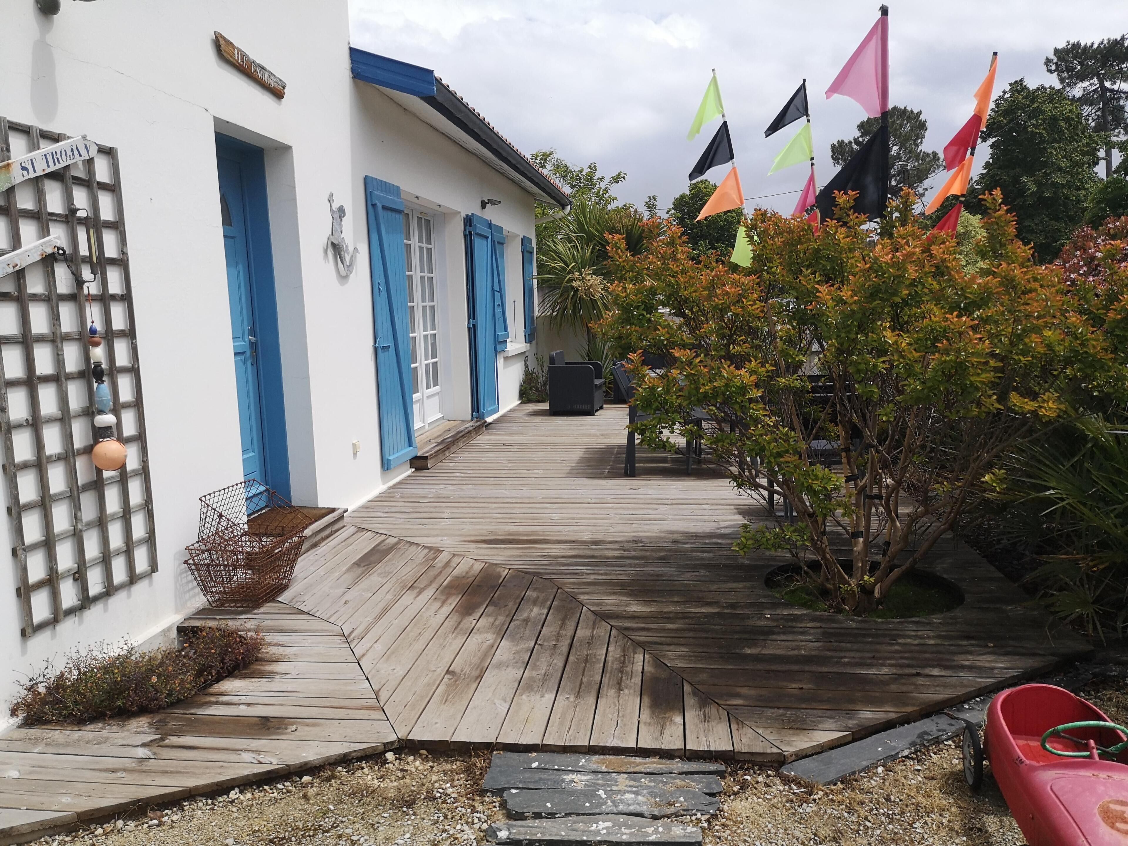 Ile d'Oleron house, 3 stars, near Gatseau beach, 8 people, 4 bedrooms