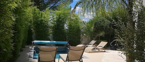 Una piscina climatizada