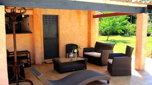 Terrace/patio - Large character villa for 8 to 16 people (Lorgues)
