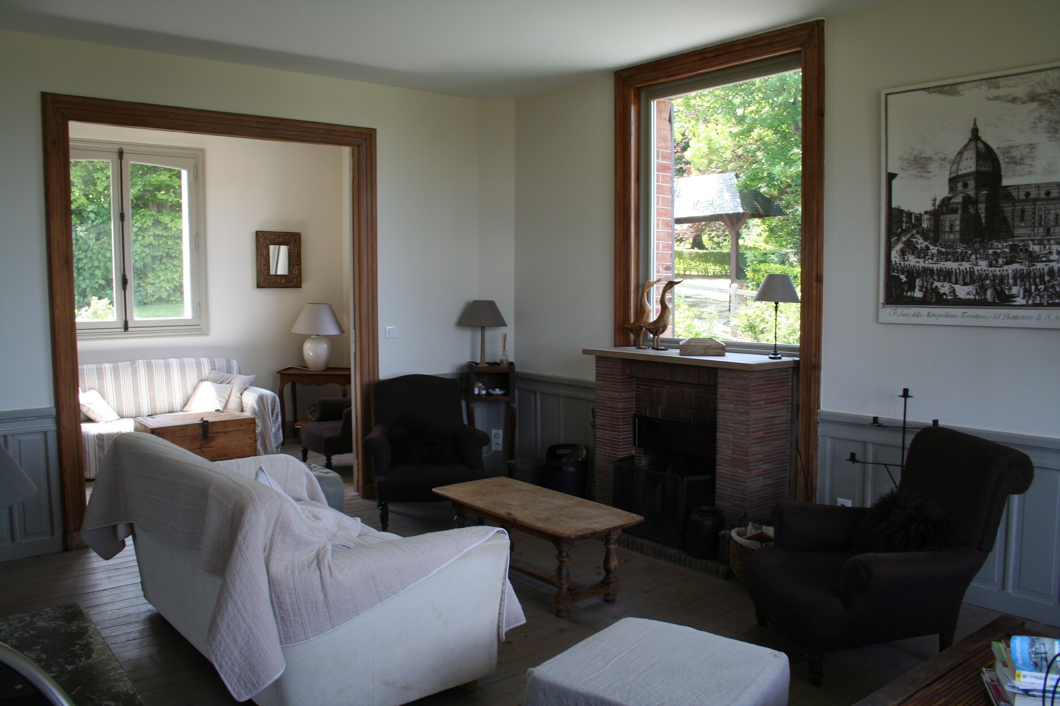 Prestigious seaside villa in Houlgate, 14km Deauville sea view for 14 p