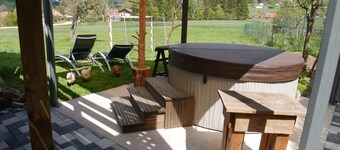 Chalet la jonquille SPA JACUZZI SAUNA hammam 3km de Gérardmer à Xonrupt-Longemer