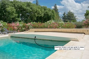 Outdoor pool - Charming Cottage . Uzès. (Uzès)