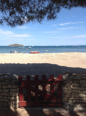 Beach nearby