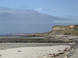 Vlak bij het strand