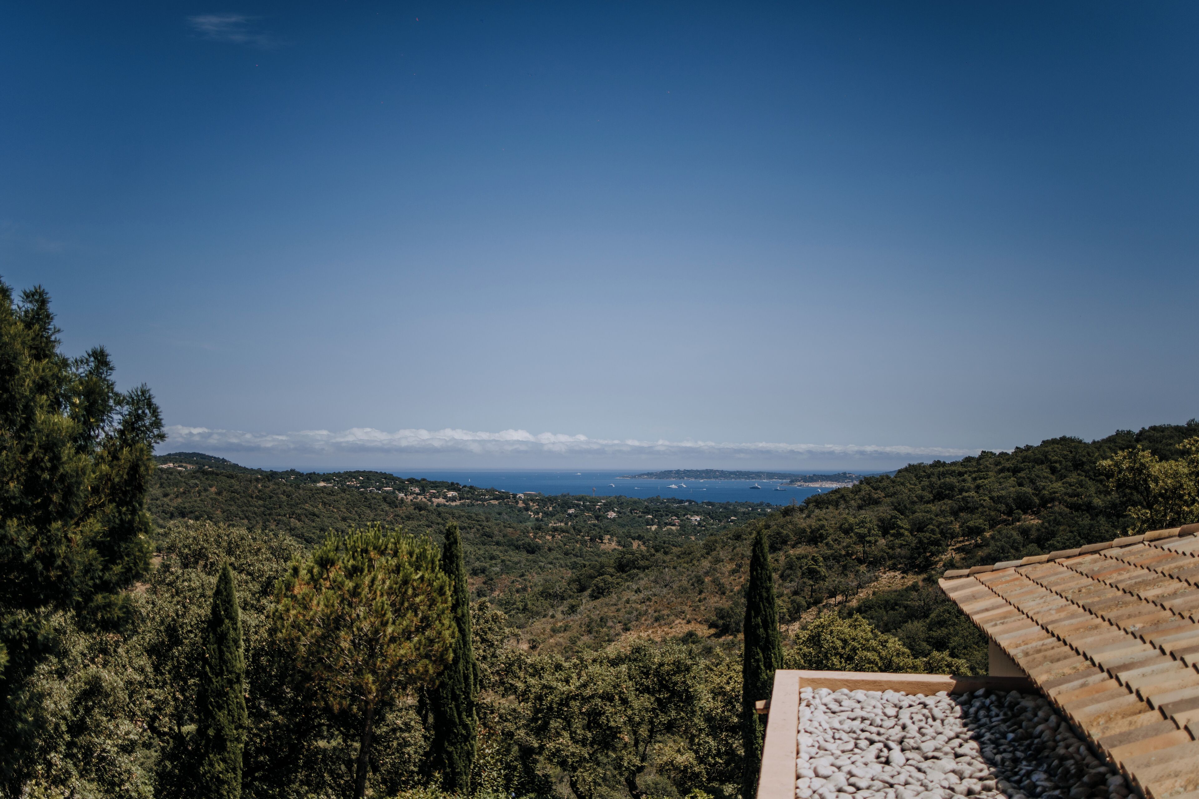 Vue depuis l’hébergement 