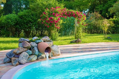 Biarritz, Anglet, beautiful 3 stars villa near beach with pool, garden, quiet
