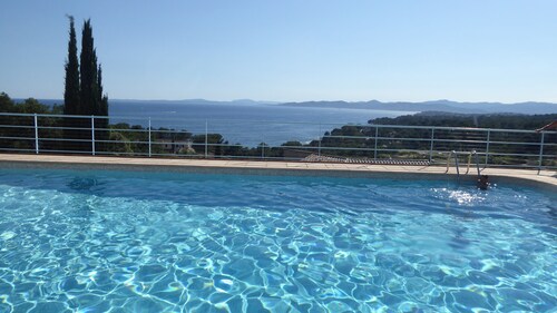 300m Strand. Promo -20% Woche (24 / 08-31 / 08) -View Panorama Meer - Ruhe-WIFI