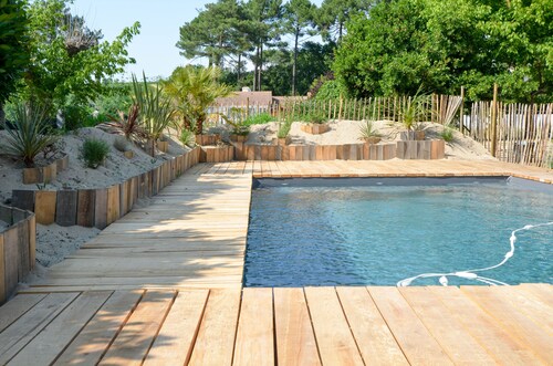 Mimizan grande maison rénovée avec piscine proche plage et piste cyclable