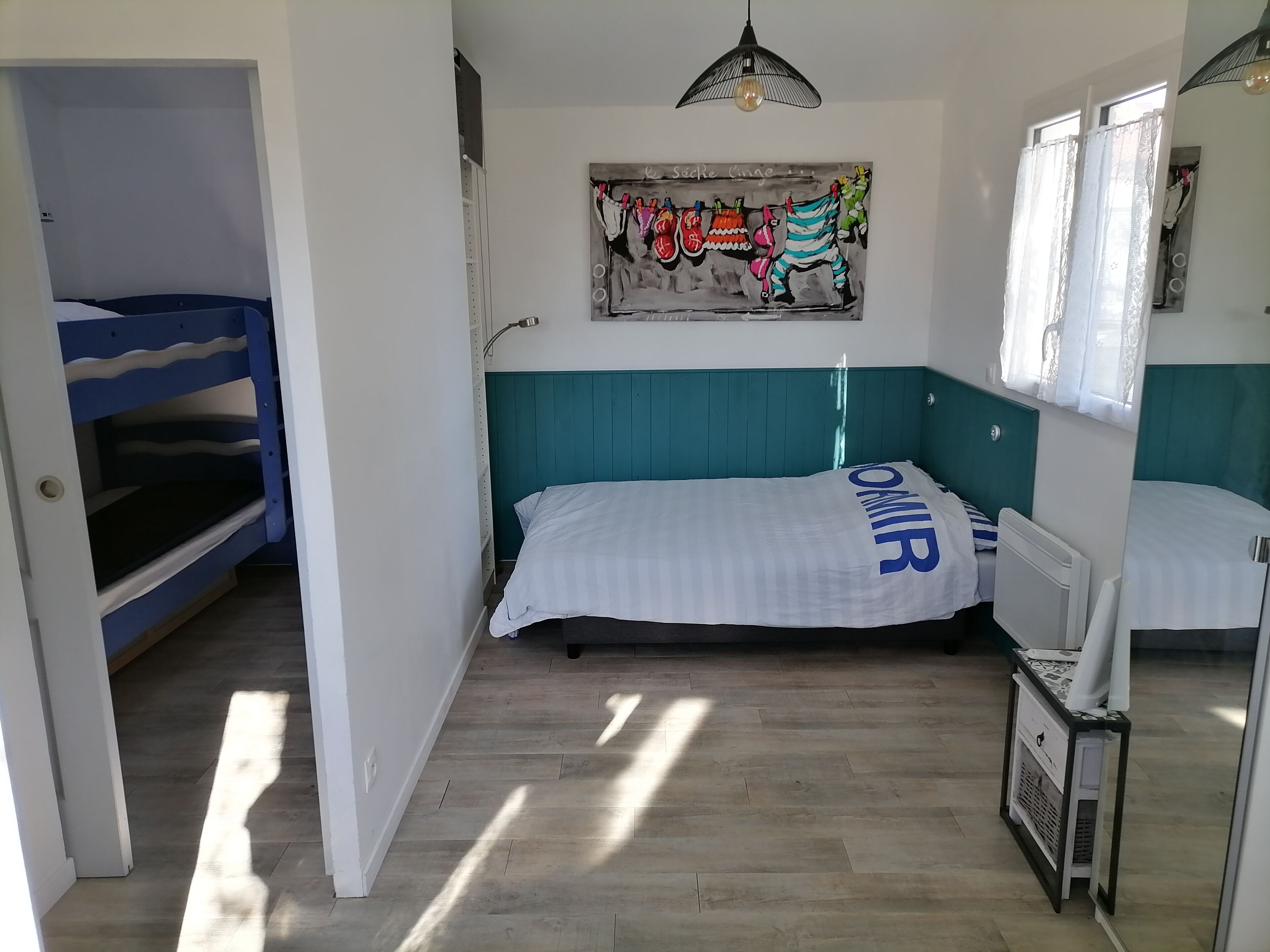 1 slaapkamer, reisbedje, wifi