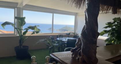 STEHENDE VILLA MIT PRIVATEM POOL, MEERBLICK 200M VOM STRAND ENTFERNT