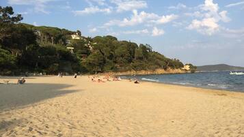 In Strandnähe, Liegestühle