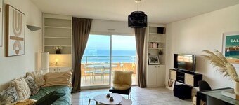 T2 apartamento tranquilo tranquilo vista al mar ideal 4 personas