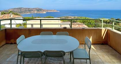appartement T2 au calme vue mer imprenable idéal 4 personnes