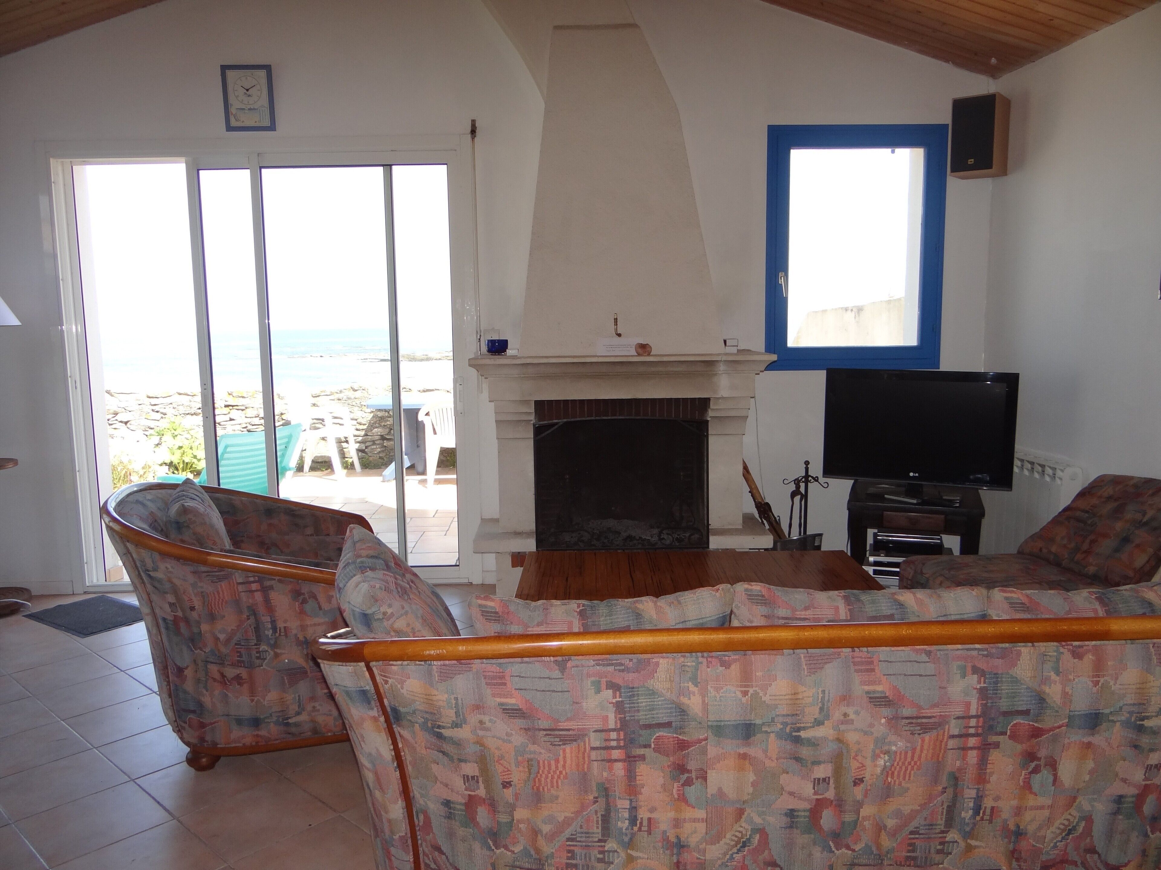 Beachfront villa in Noirmoutier in the island 8 people