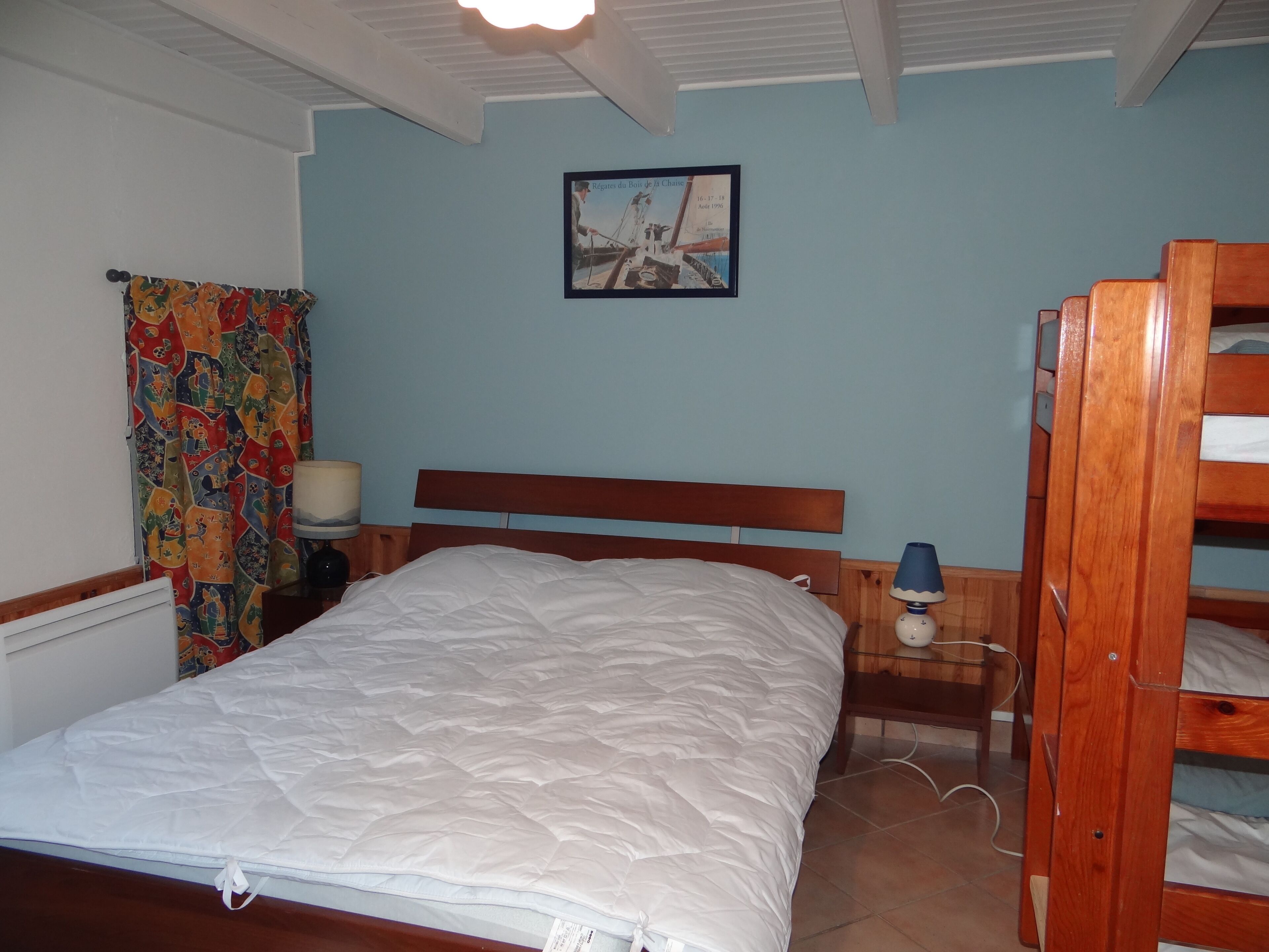 Beachfront villa in Noirmoutier in the island 8 people