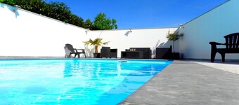 seaside villa classified 4 **** heated pool