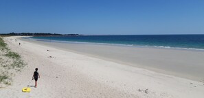 Na praia 