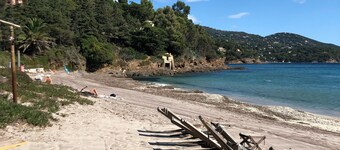 Huoneisto, merelle päin, lähellä rantaa, 6 ihmistä, 2 makuuhuonetta