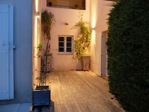 Overnattingsstedets uteområder