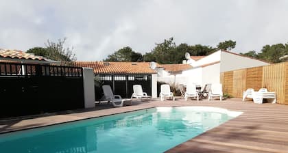 In the heart of the pine forest, cottage for 2 people, very well equipped