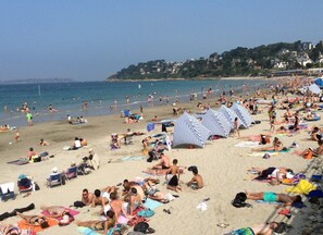 On the beach