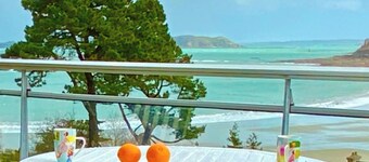 Perros Guirec / sea view / beach 100m / private parking.