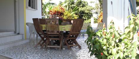 Udendørs spisemuligheder