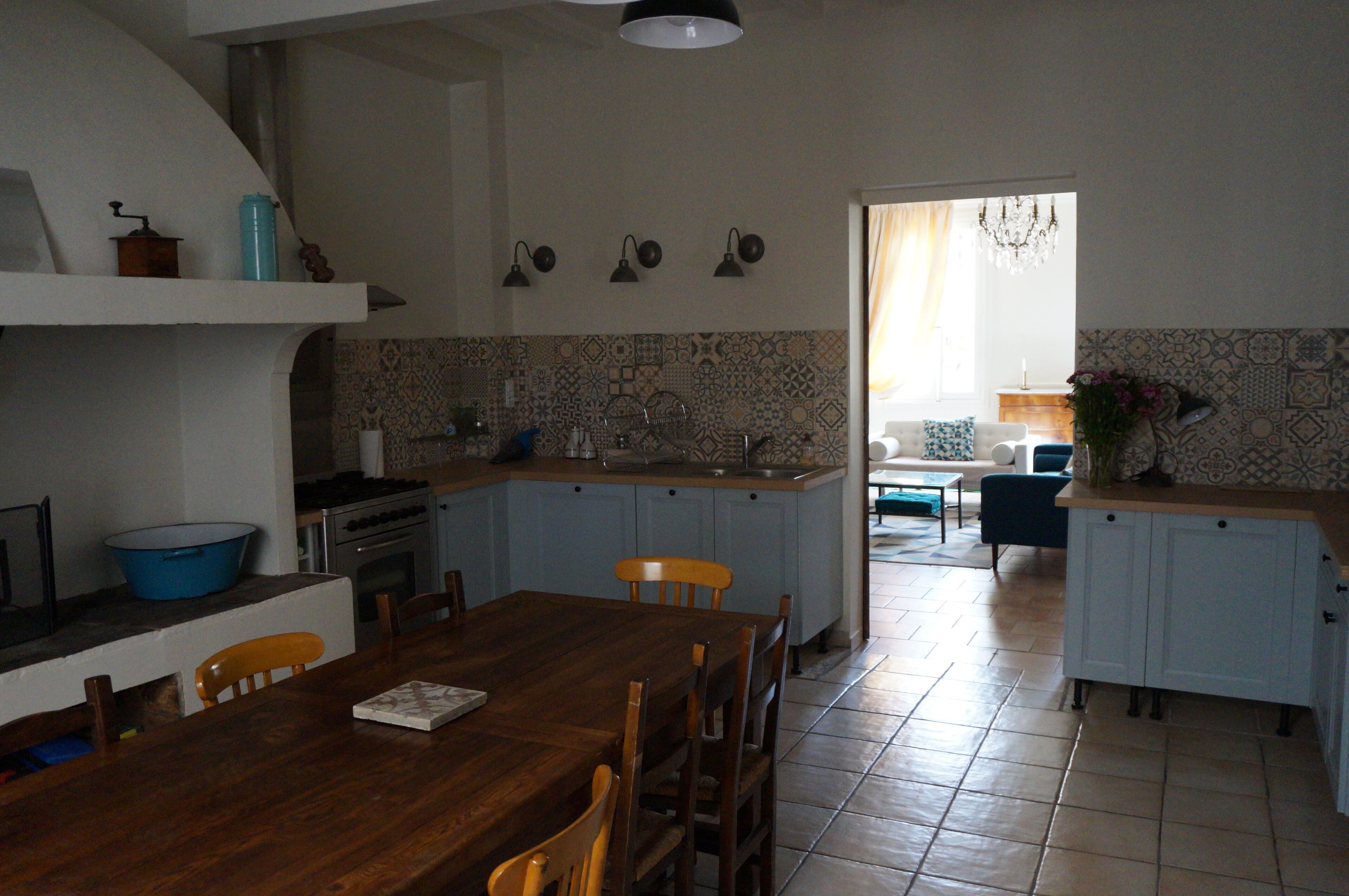 Large house for families or friends near Pézénas