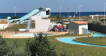 Cozy T2 Apt, 5 Guests, Terrace, Near Beach, Port Leucate