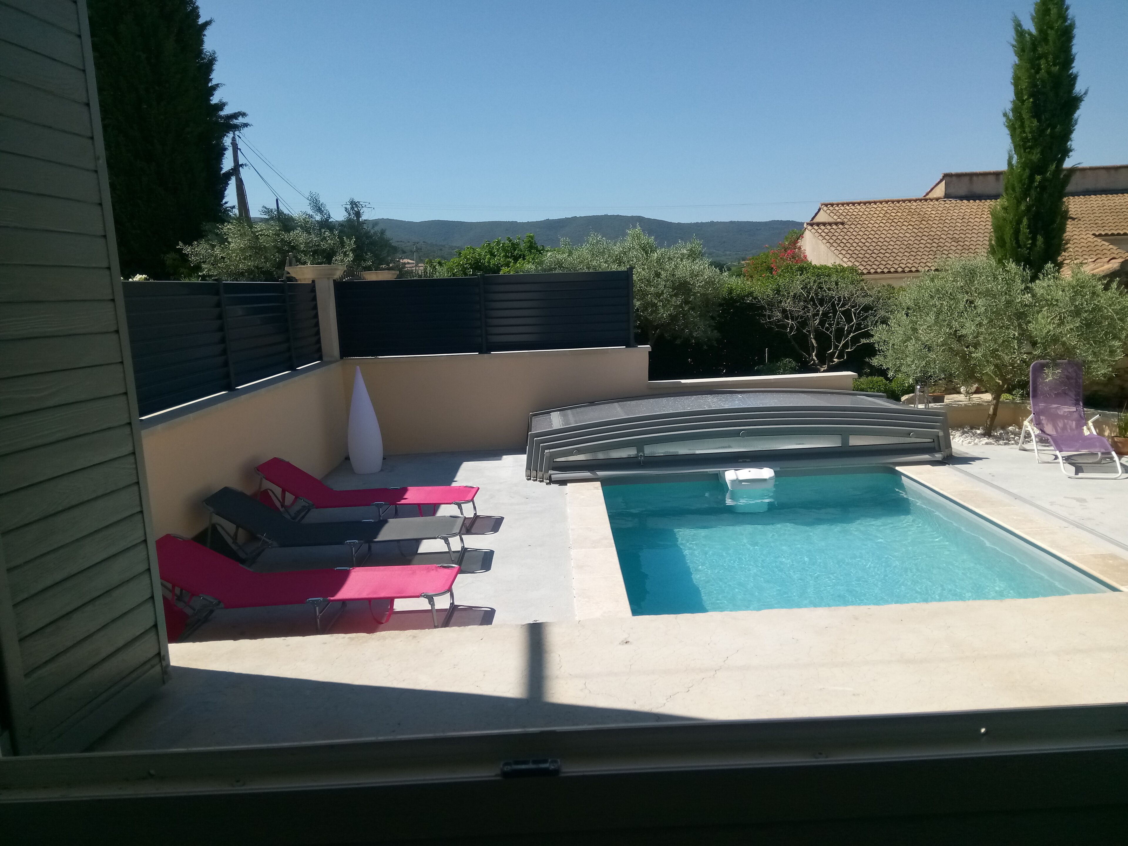 Chalets in La Bastide-aux-Buis at the foot of Ventoux, Blauvac
