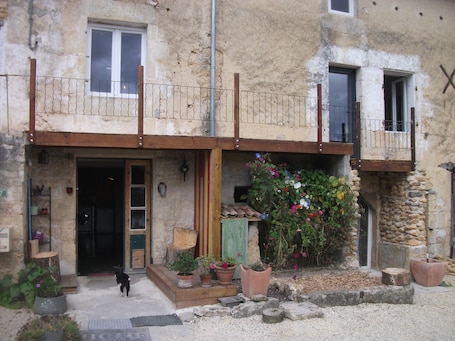 Exterior detail. Quiet, comfortable room in charming surroundings