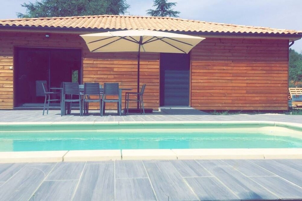 Chalet 8 people countryside in Périgord Swimming pool