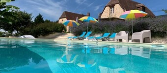 Sjarmerende hytte, privat turkis basseng, PLAZAC-prox. skatter av Périgord