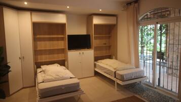 4 chambres, fer et planche Ă repasser, Wi-Fi, draps fournis