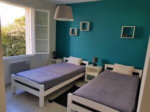 2 chambres, fer et planche à repasser, Wi-Fi gratuit