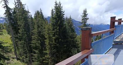 appartement TOUT CONFORT, charmante terrasse Vue MONTAGNE, 4*