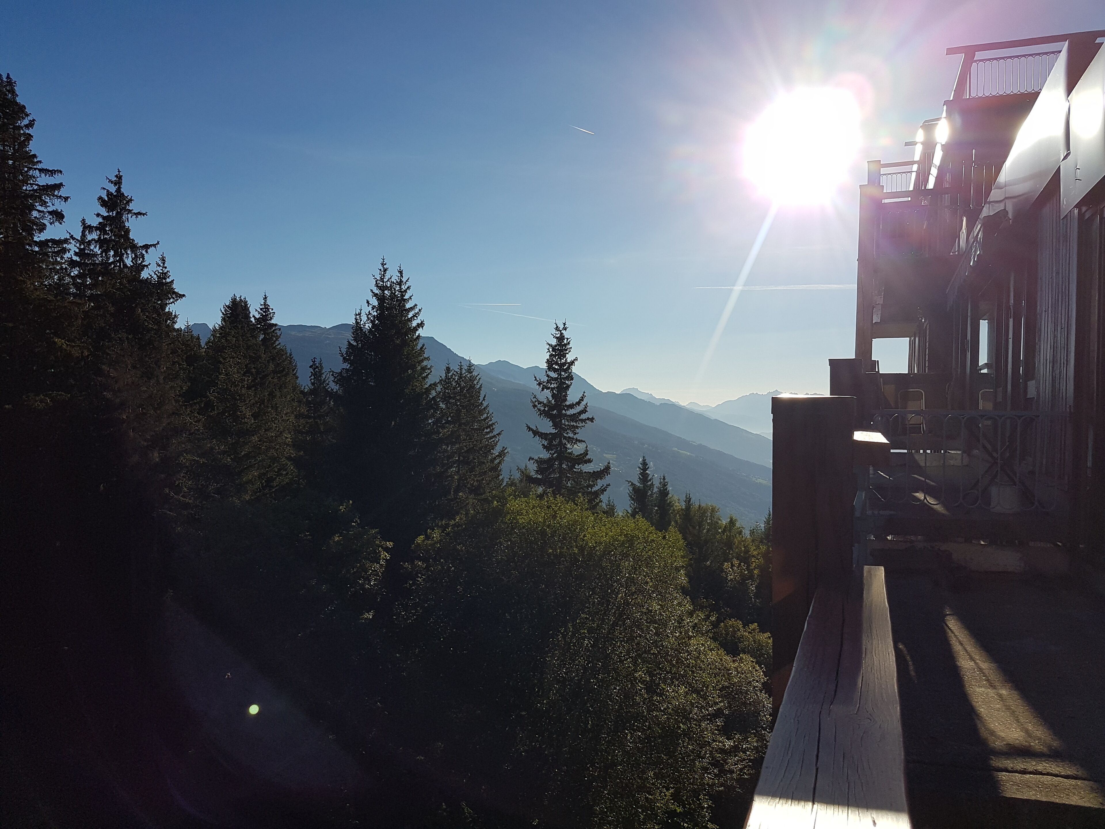 Vue depuis l’hébergement