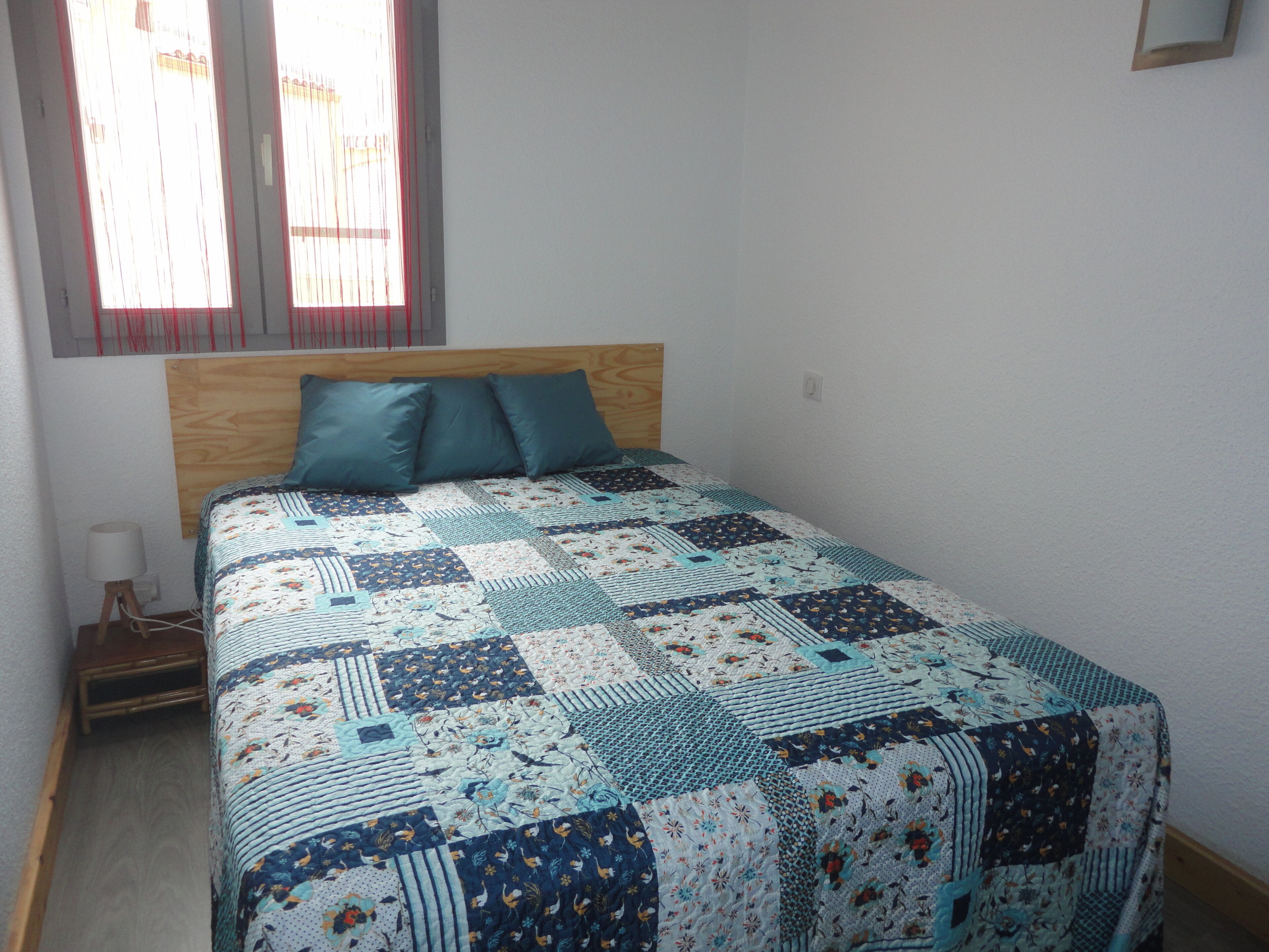 T2 apartment 4 people, 2 bedrooms, direct access to the beach