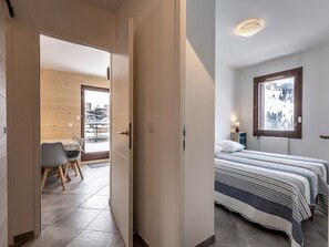 2 bedrooms, free WiFi, bed sheets - Charming apartment in La Plagne with equipped kitchen and quick access to the slopes (La Plagne)