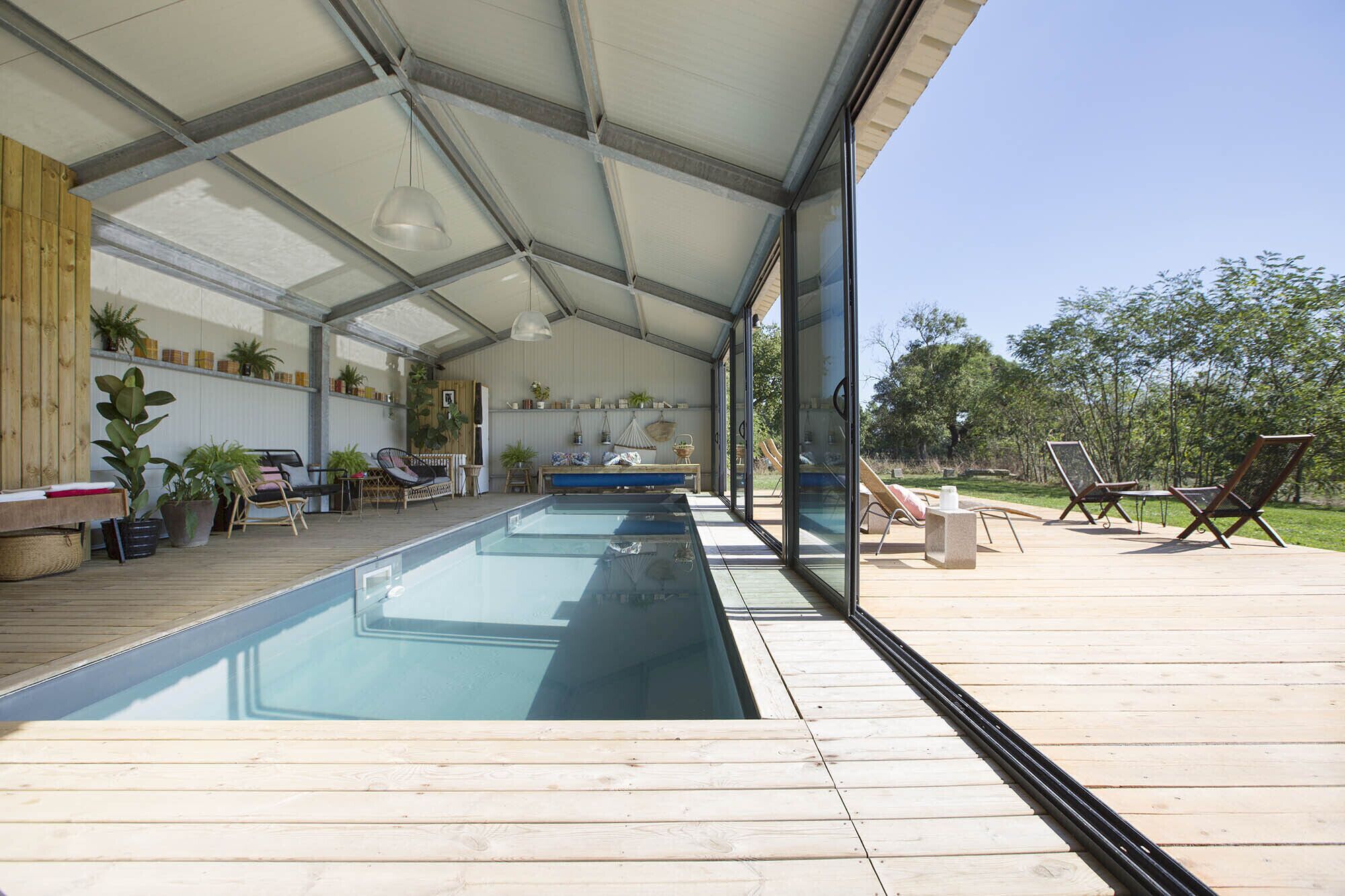 Design and nature rental with indoor pool 17 km from Les Sables d'Olonne